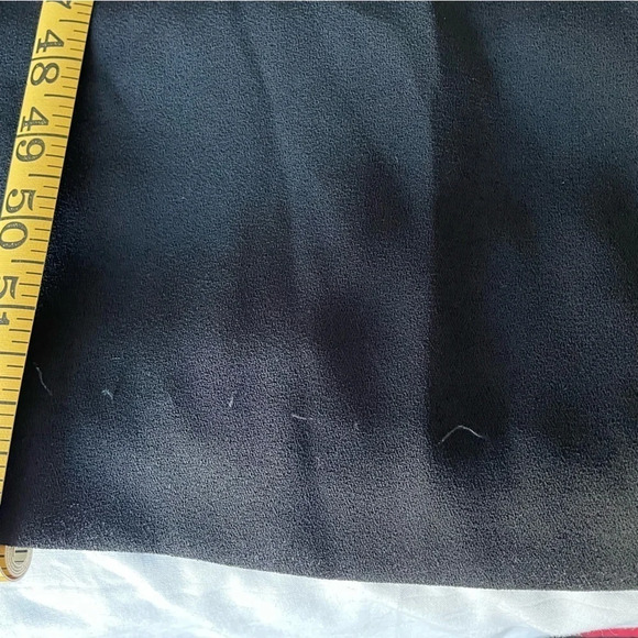 Laundry by Shelli Segal Maxi Gown Black 10 Low Back Bead Trim Simple Sleek - Picture 10 of 16